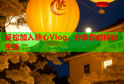 轻松加入糖心Vlog，分享你的精彩生活