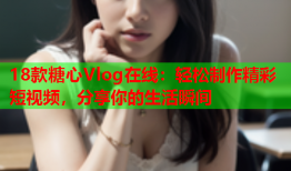 18款糖心Vlog在线：轻松制作精彩短视频，分享你的生活瞬间