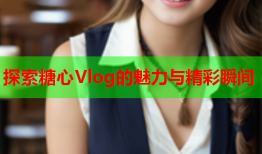 探索糖心Vlog的魅力与精彩瞬间