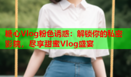 糖心Vlog粉色诱惑：解锁你的私密影院，尽享甜蜜Vlog盛宴