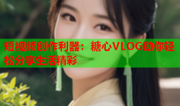 短视频创作利器：糖心VLOG助你轻松分享生活精彩