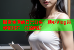 甜蜜生活的日常分享，糖心Vlog带你领略不一样的精彩