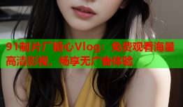 91制片厂糖心Vlog：免费观看海量高清影视，畅享无广告体验