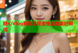 糖心Vlog新篇章探索生活的美好瞬间