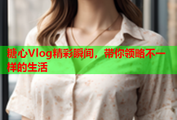 糖心Vlog精彩瞬间，带你领略不一样的生活