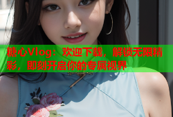 糖心Vlog：欢迎下载，解锁无限精彩，即刻开启你的专属视界