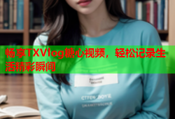 畅享TXVlog糖心视频，轻松记录生活精彩瞬间