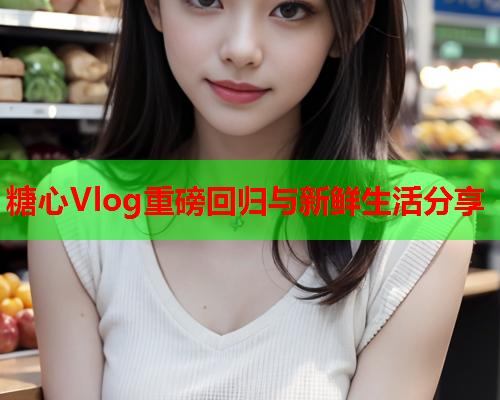 糖心Vlog重磅回归与新鲜生活分享