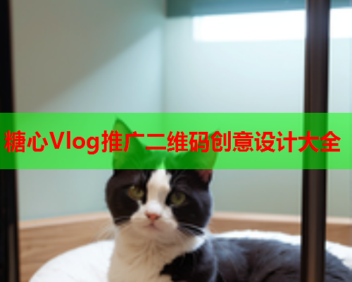 糖心Vlog推广二维码创意设计大全