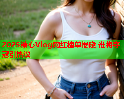 2025糖心Vlog网红榜单揭晓 谁将夺冠引热议