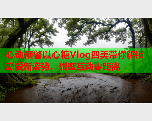 心动预警以心糖Vlog四美带你解锁恋爱新姿势，甜蜜互动零距离