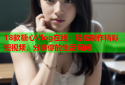 18款糖心Vlog在线：轻松制作精彩短视频，分享你的生活瞬间